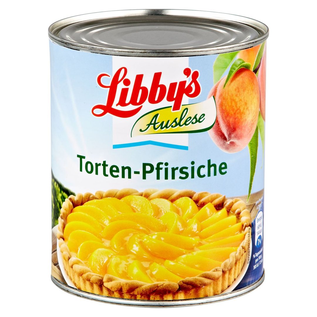 Libby's Tortenpfirsiche in Schnitten gezuckert - 850 ml Dose