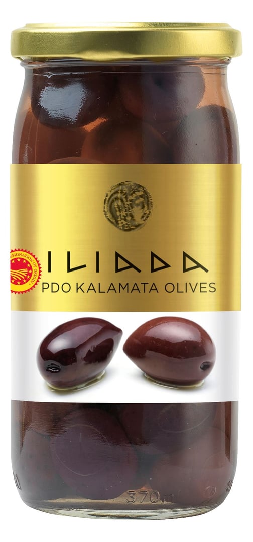 Iljada - Kalamata Oliven mit Stein PDO - 370 ml Glas