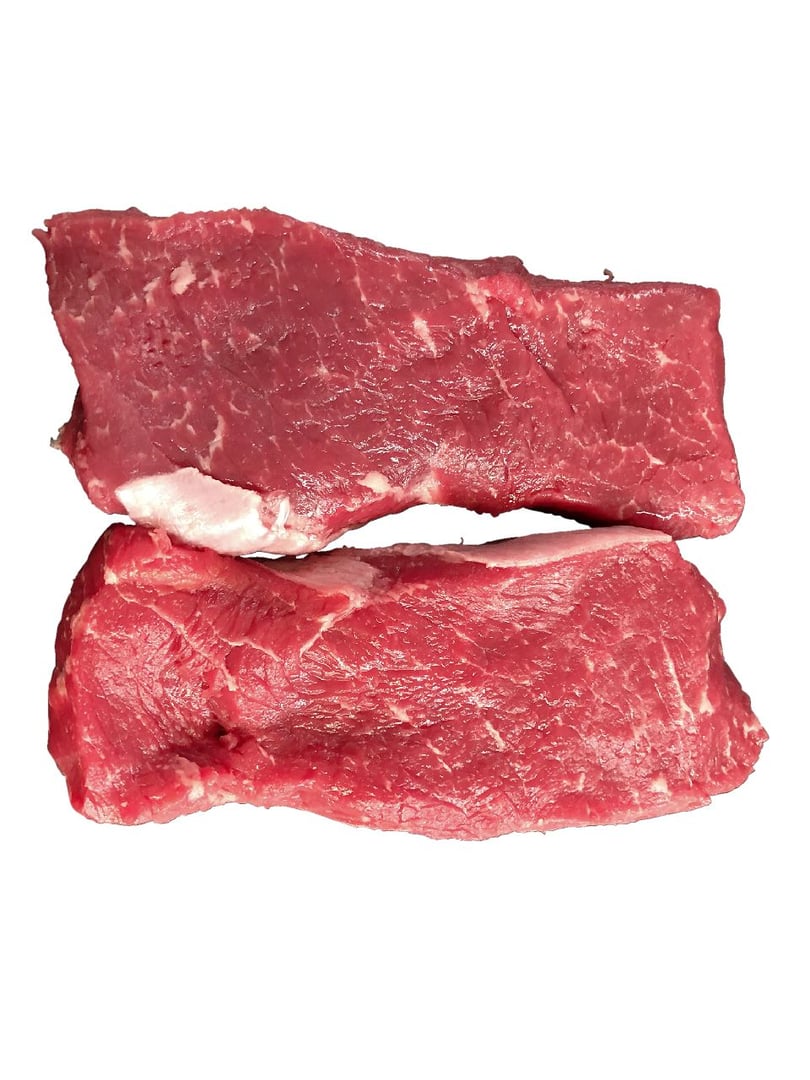 Werz Argentinisches Rinder Roastbeef portioniert, ohne Deckel, ohne Kette, vak.-verpackt, 240 g Stücke, 2 x 9 Stück, 4,32 kg auf Vorbestellung