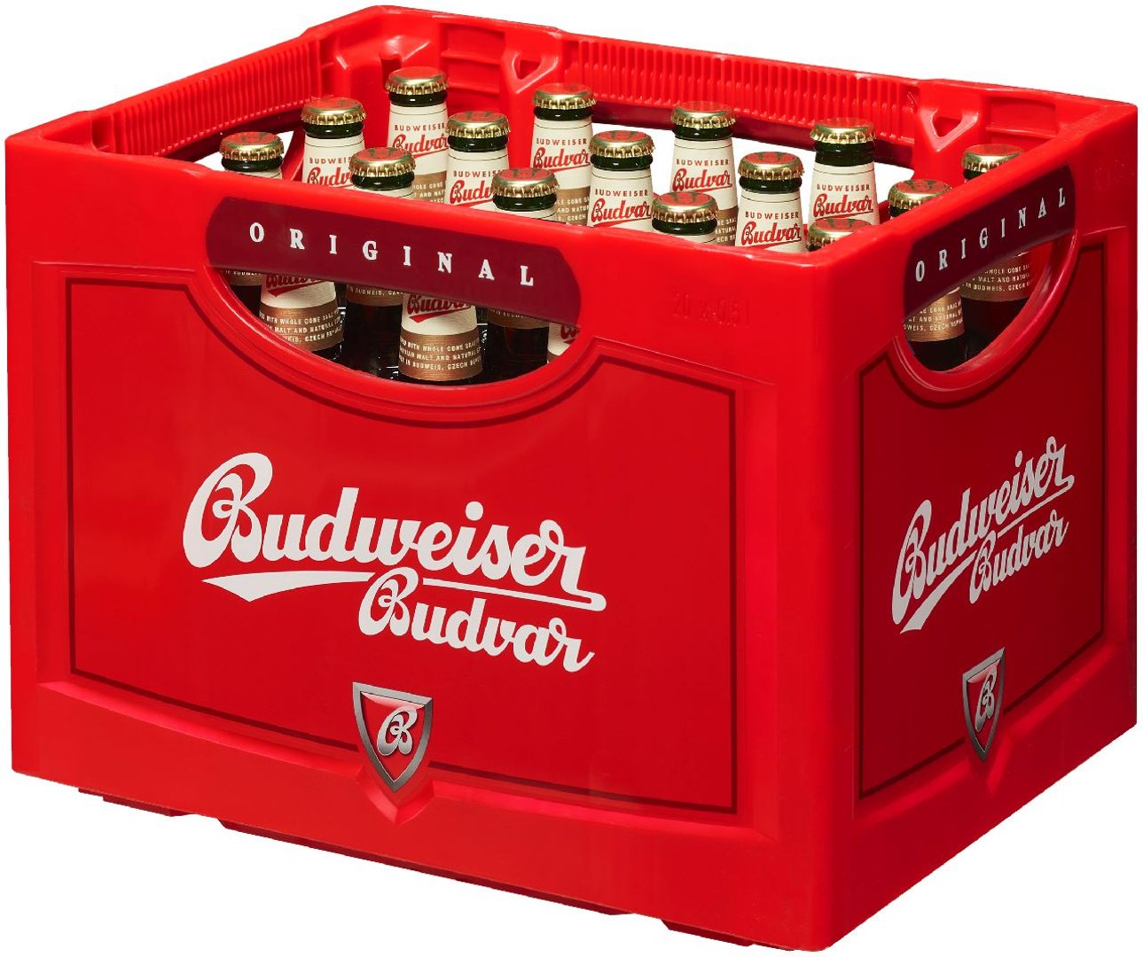 Budweiser Budvar - 20 x 0,5 l Flaschen