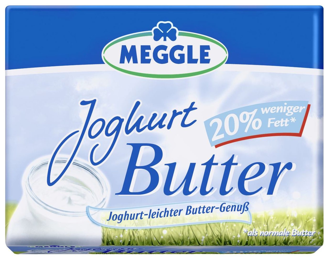 Meggle - Joghurtbutter 65 % Fett - 250 g Packung