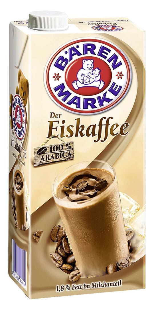 Bärenmarke - Eiskaffee 1,8 % Fett 1 l