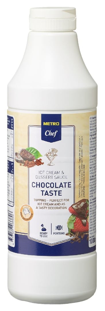 METRO Chef - Dessertsauce Schokolade - 1 l Flasche
