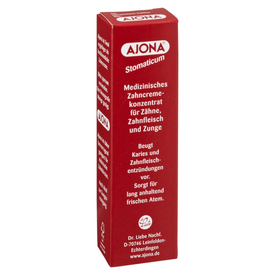Ajona Stomaticum Medizinisches Zahncremekonzentrat 25 ml Karton