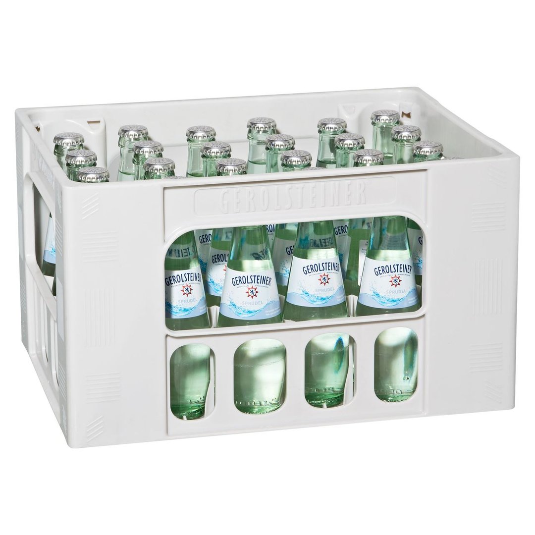 Gerolsteiner - Natürliches Mineralwasser Gourmet Sprudel 24 x 0,25 l Flaschen