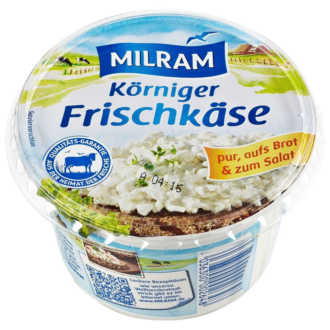 Milram - Körniger Frischkäse 3,5% Fett 200 g Becher