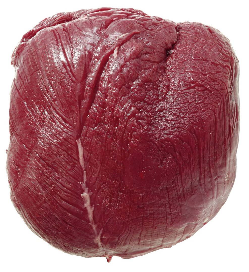 ASHLEY - Hirsch-Hüfte tiefgefroren, ca. 300 g Stücke, aus Neuseeland, vak.-verpackt je kg