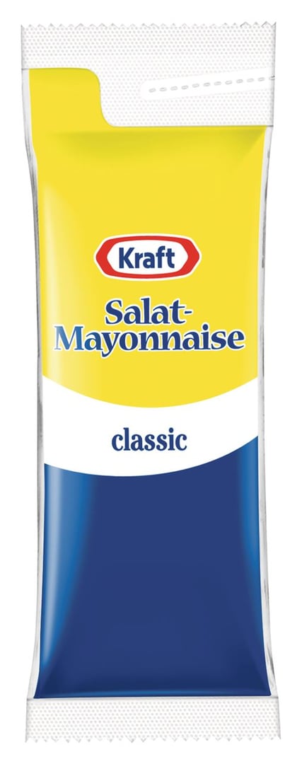 Kraft - Salat Mayonnaise Classic, 100 Einzelportionen à 20 ml - 2 l Packung