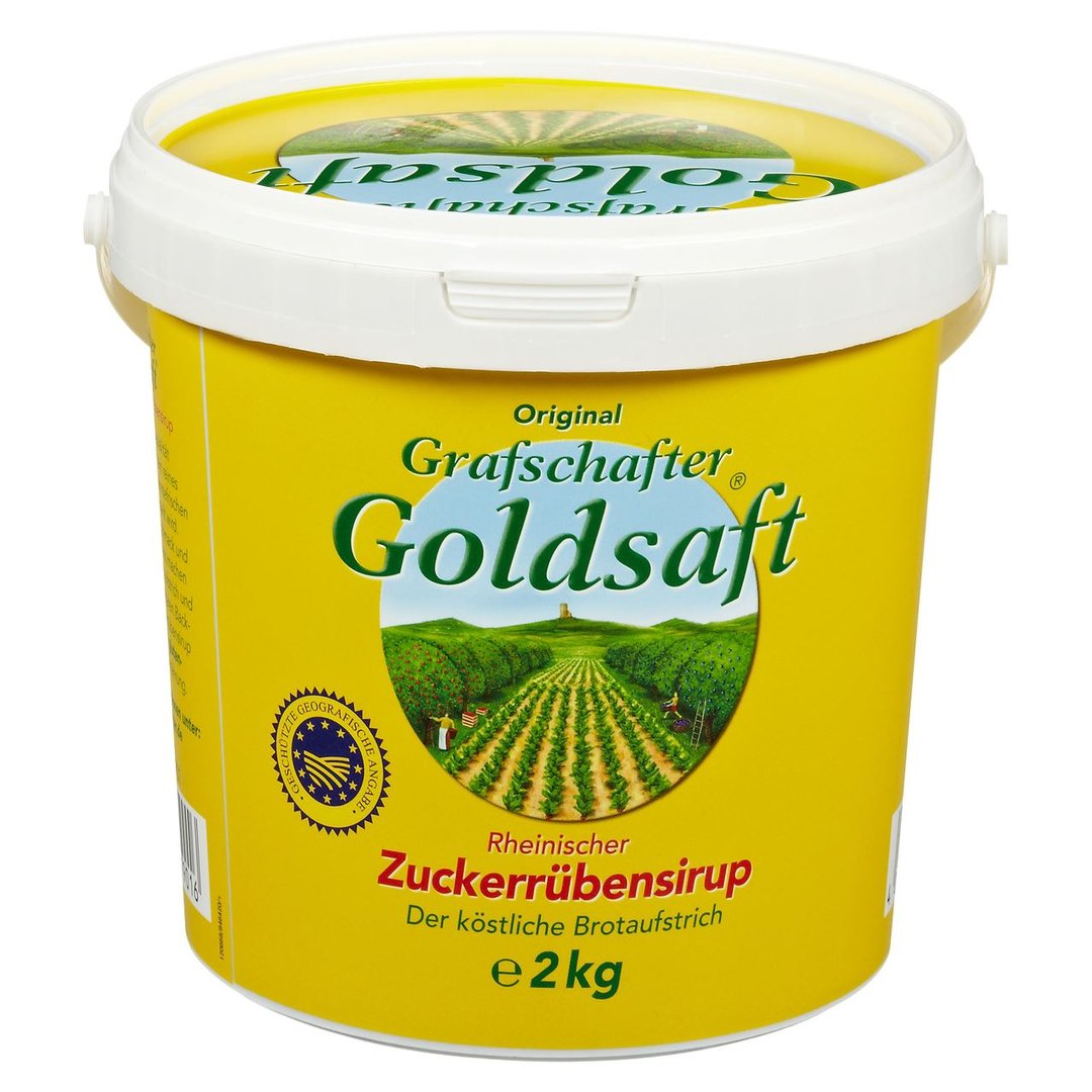 Grafschafter - Goldsaft Rheinischer Zuckerrübensirup 2 kg Eimer