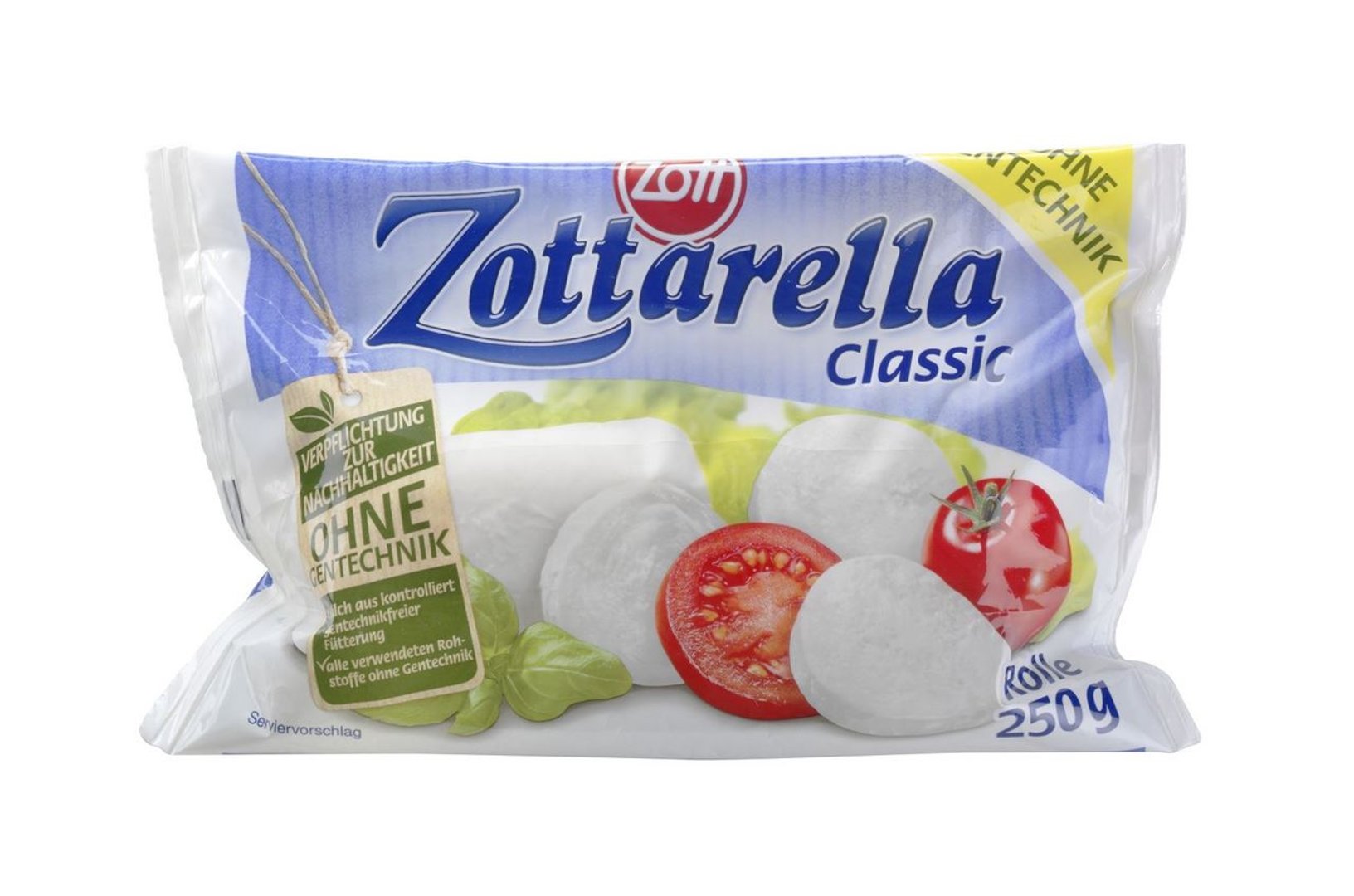 Zottarella - Rolle Classic 45 % Fett i.Tr. - 250 g Beutel