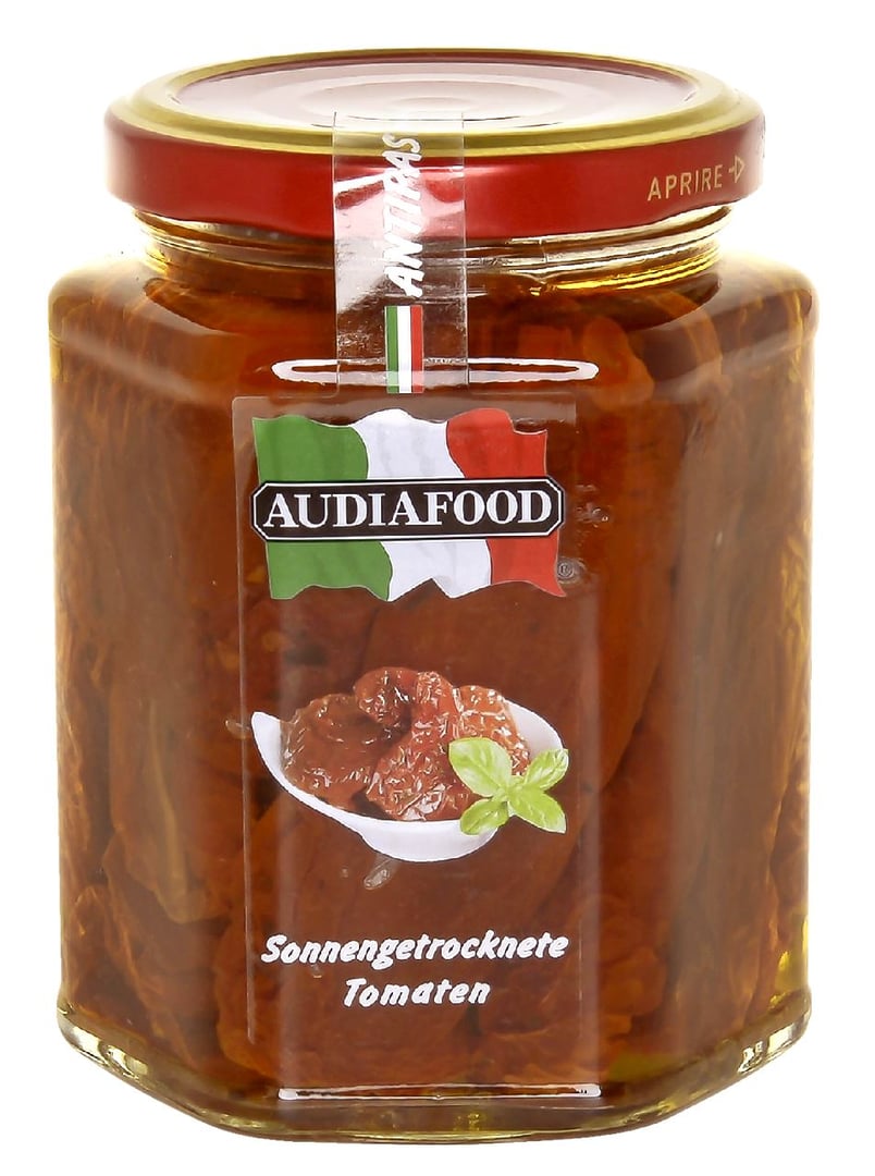 Audia Food - Sonnengetrocknete Tomaten in Öl - 280 g Tiegel