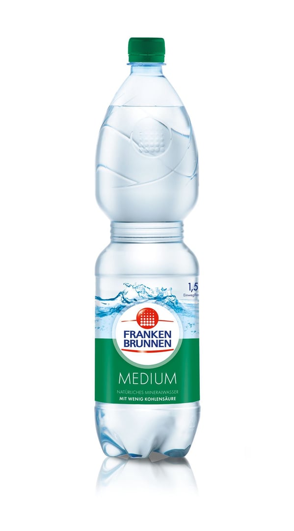 Frankenbrunnen - Mineralwasser Medium 6 x 1,5 l Flaschen
