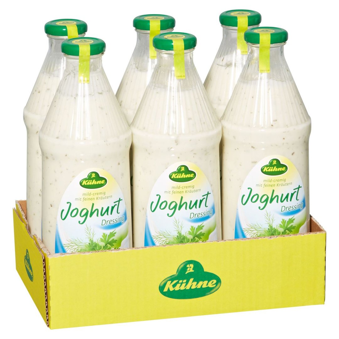 Kühne - Dressing Joghurt 17 % Fett 6 x 1 l Flaschen