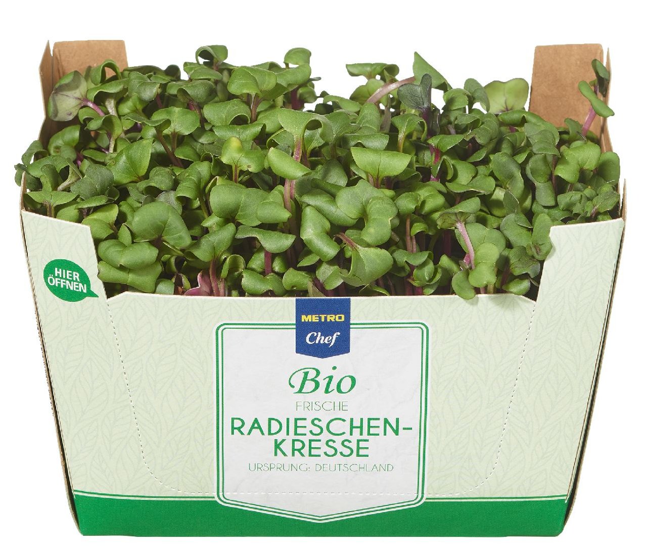 METRO Chef Bio - Radieschen Kresse - Deutschland - 40 g Schachtel