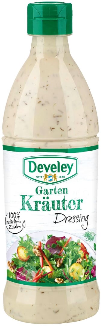 Develey - Salatdressing Gartenkräuter - 500 ml Flasche