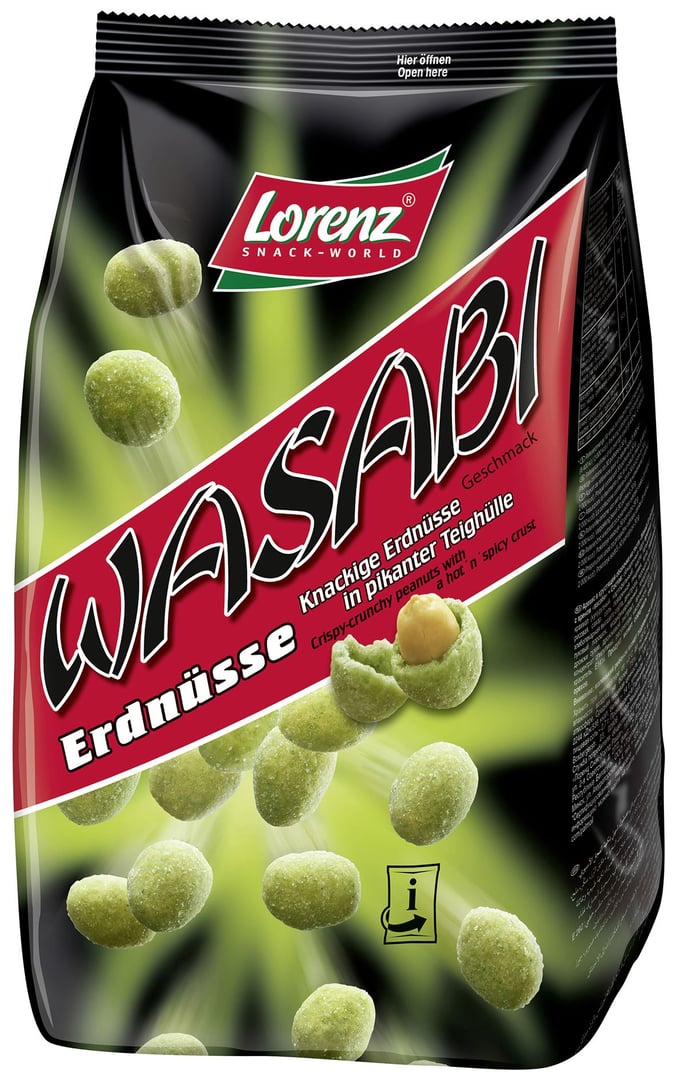Lorenz - Wasabi Erdnüsse - 1 x 800 g Beutel