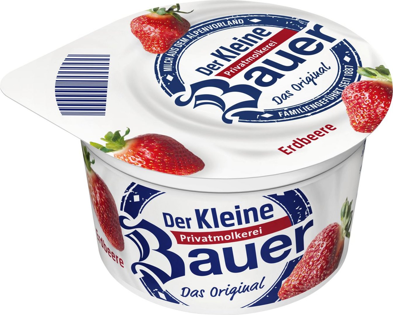Bauer - Fruchtjoghurt 3,5 % Fett, Erdbeere, gekühlt - 100 g Becher