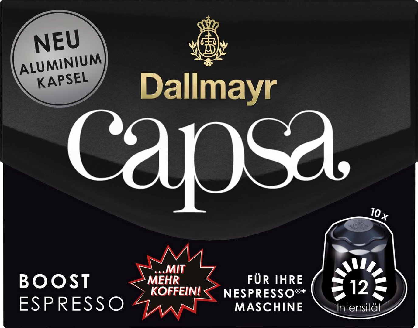 Dallmayr - Capsa Espresso Boost, 10 Kapseln - 56 g Paket