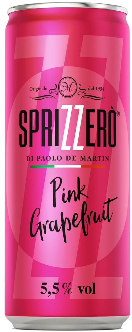 Sprizzerò - Pink Grapefruit, Einweg - 250 ml Dose