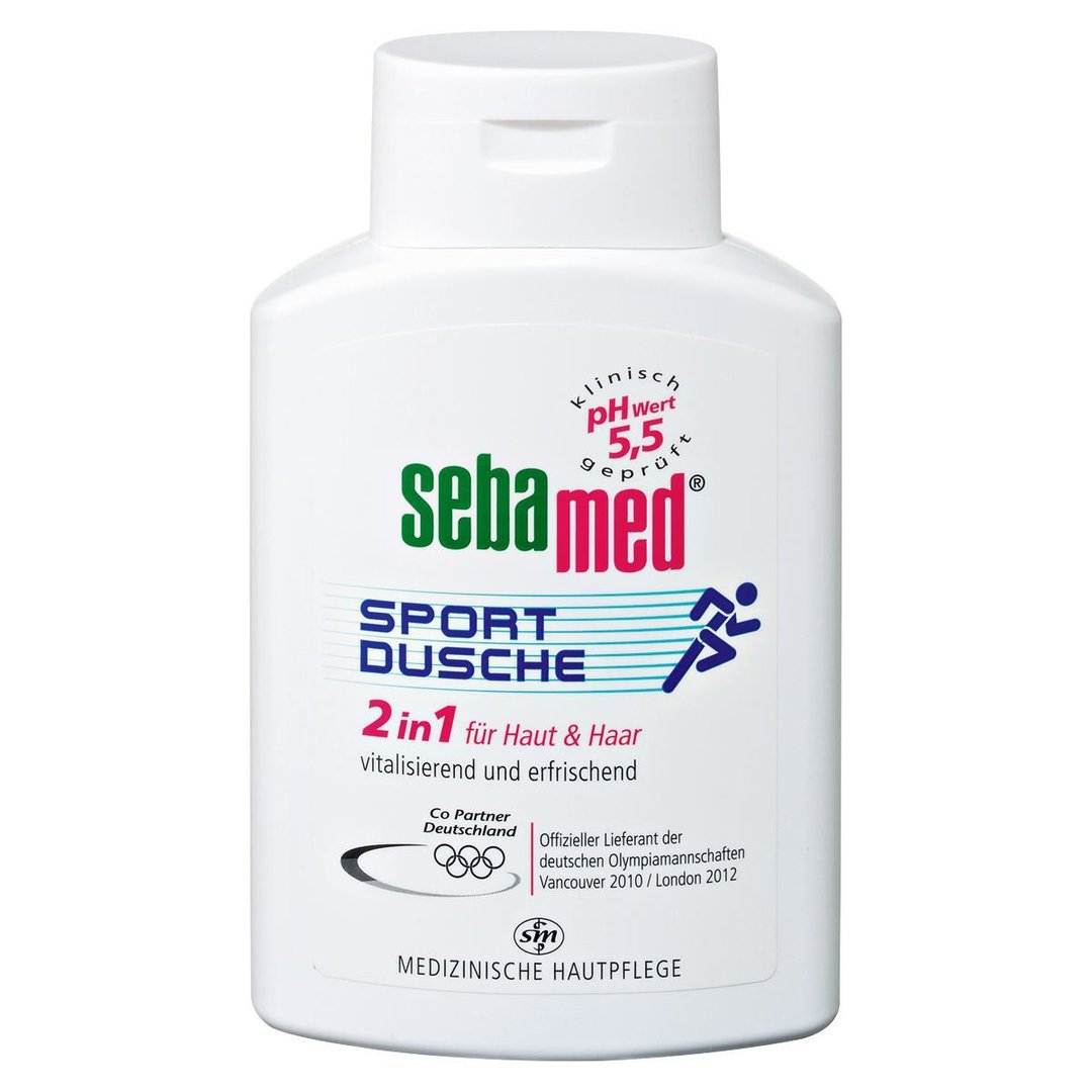 Sebamed Sport Dusche 2 in 1 für Haut & Haar Medizinische Hautpflege 200 ml