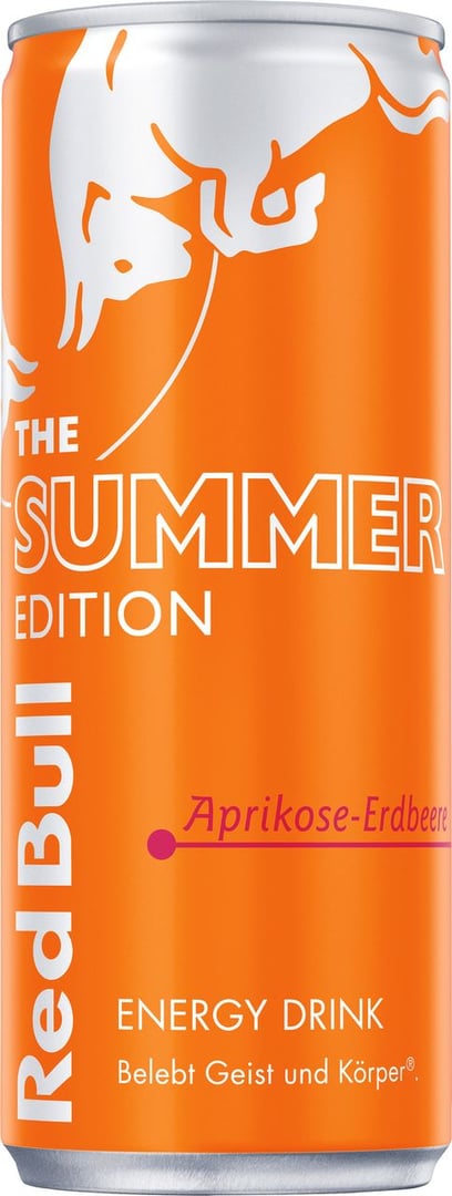 Red Bull - Summer Edition Aprikose-Erdbeere, Dose Einweg - 250 ml Dose