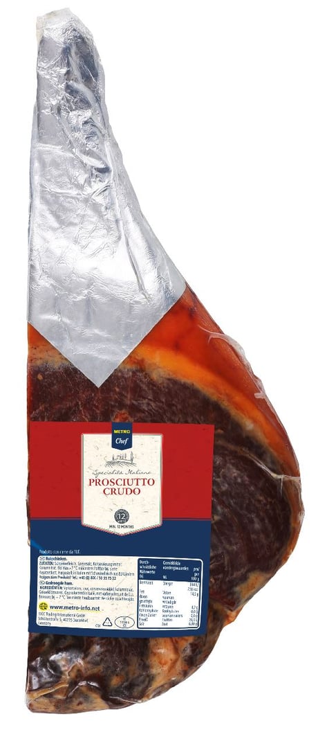 METRO Chef - Prosciutto Crudo mit Knochen - 1 kg Kilogramm