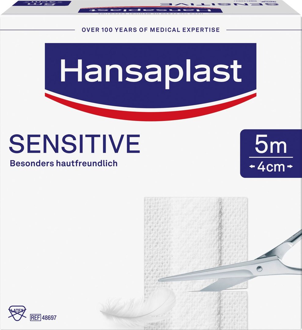 Hansaplast Pflaster Sensitive Großpackung 5 m