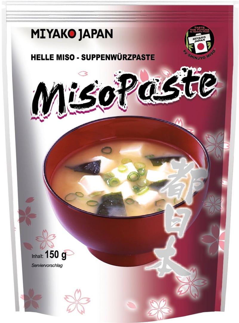 Miyako - Miso Suppenpaste hell - 10 x 150 g Karton