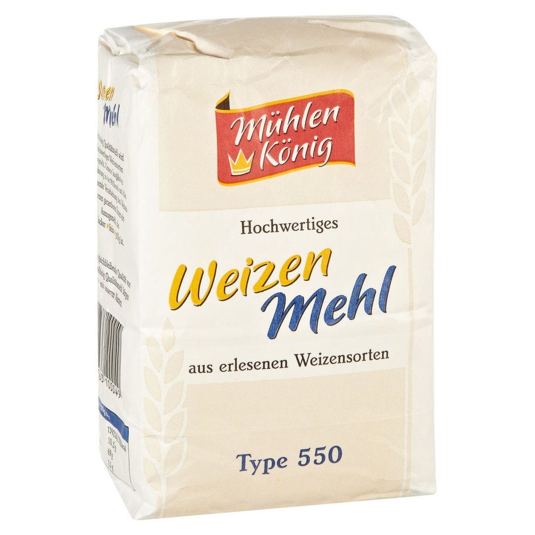 FRIEßINGER MÜHLE - Weizenmehl Type 550 - 1 kg Packung