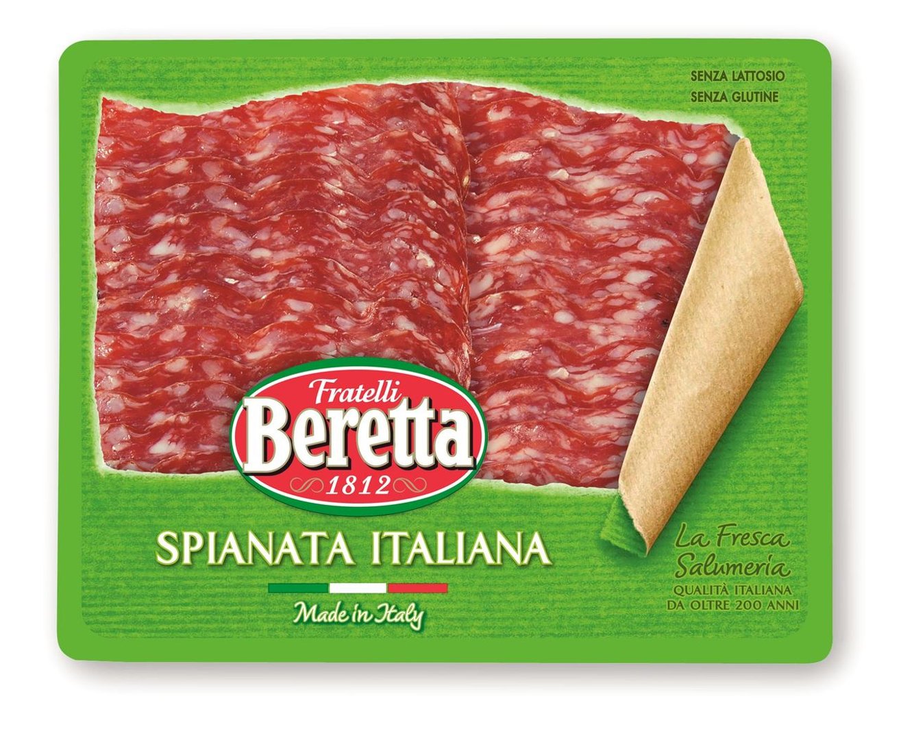 Beretta - Spianata Romana Salami, aus Italien, geschnitten 120 g