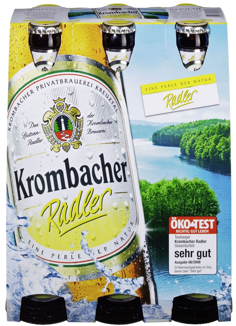 Krombacher - Radler 6 x 0,33 l Flaschen