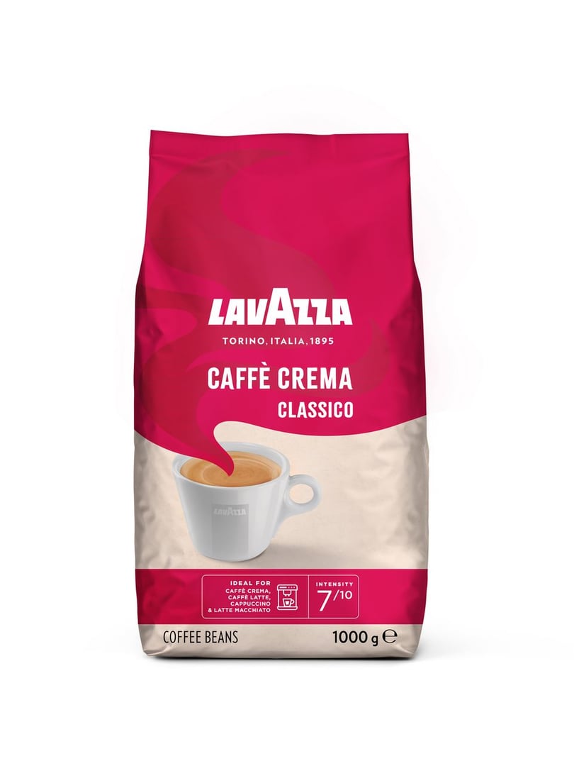 Lavazza Kaffeebohnen Caffè Crema Classico - 1,00 kg Beutel