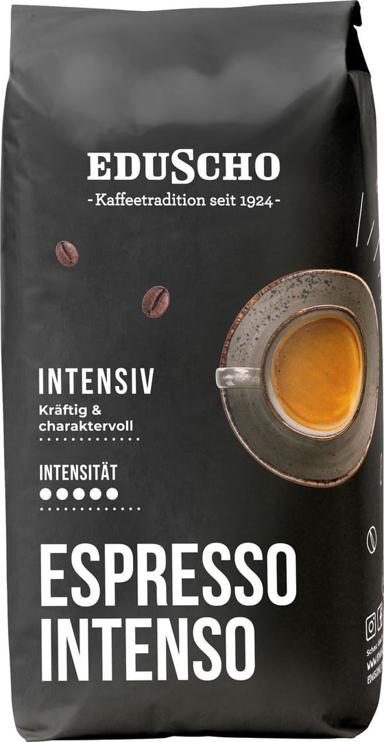 Eduscho - Espresso ganze Bohnen - 1 kg Beutel