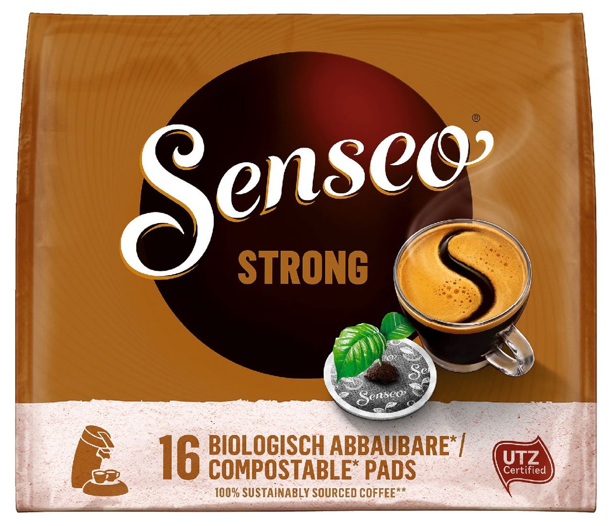 Senseo - Classic Strong 16 Pads - 111 g Beutel