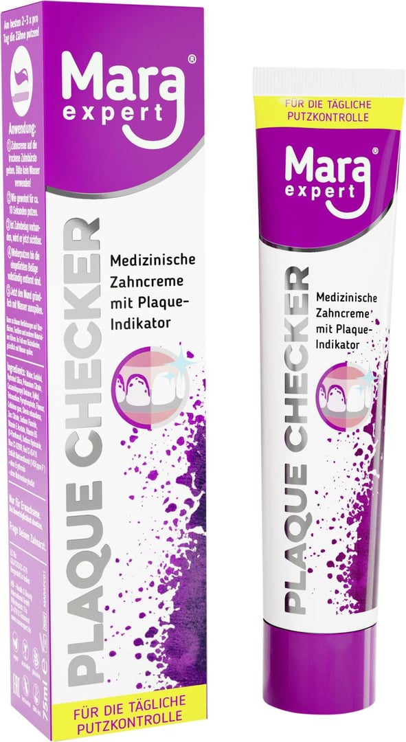 Mara Plaque Checker Zahncreme - 75 ml