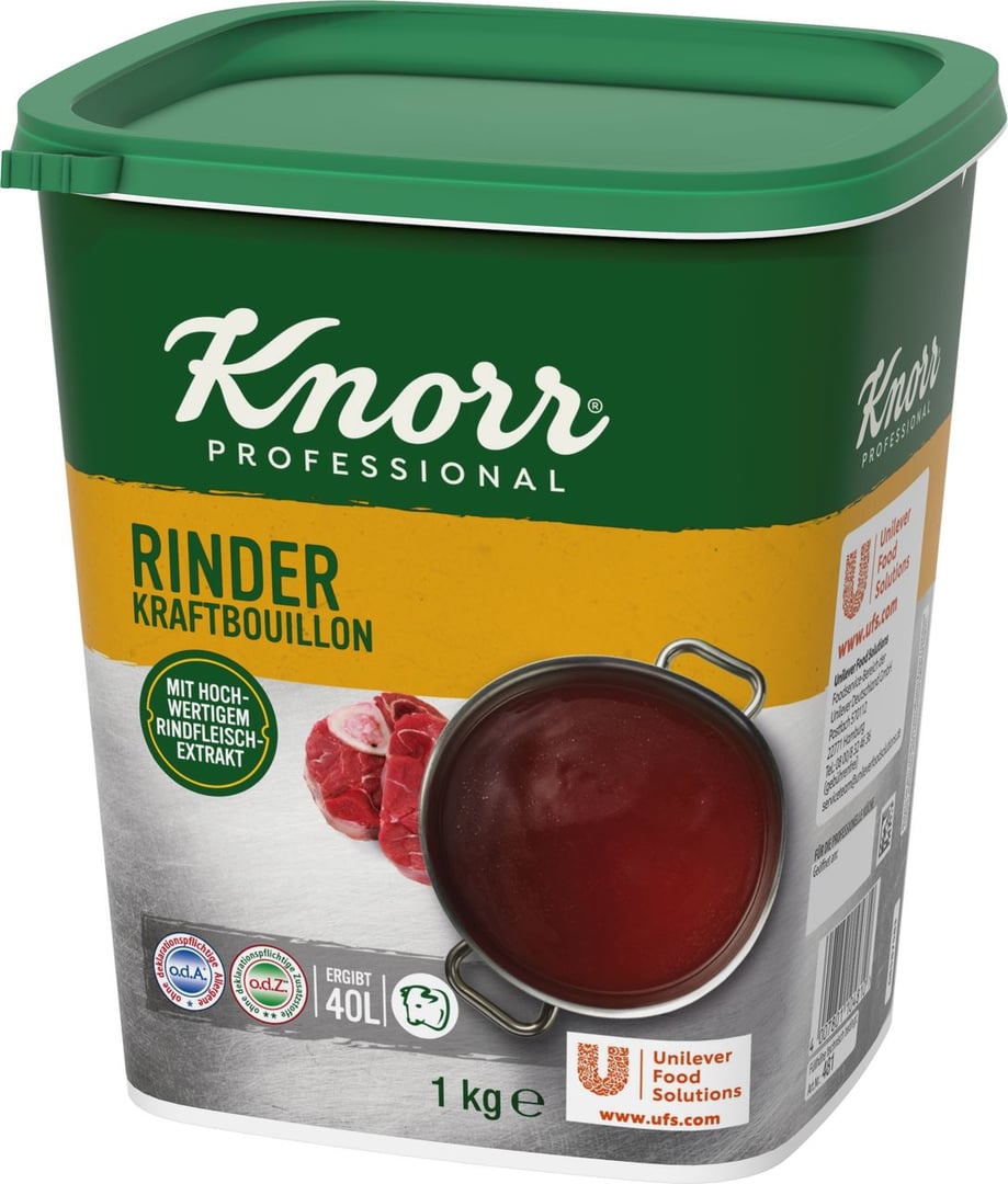 Knorr - Rinder Kraftbouillon 1 kg Dose
