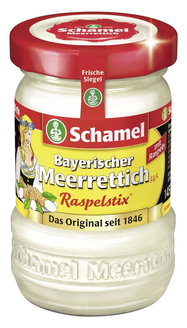 Schamel - Raspelstix-Meerrettich - 145 g Tiegel