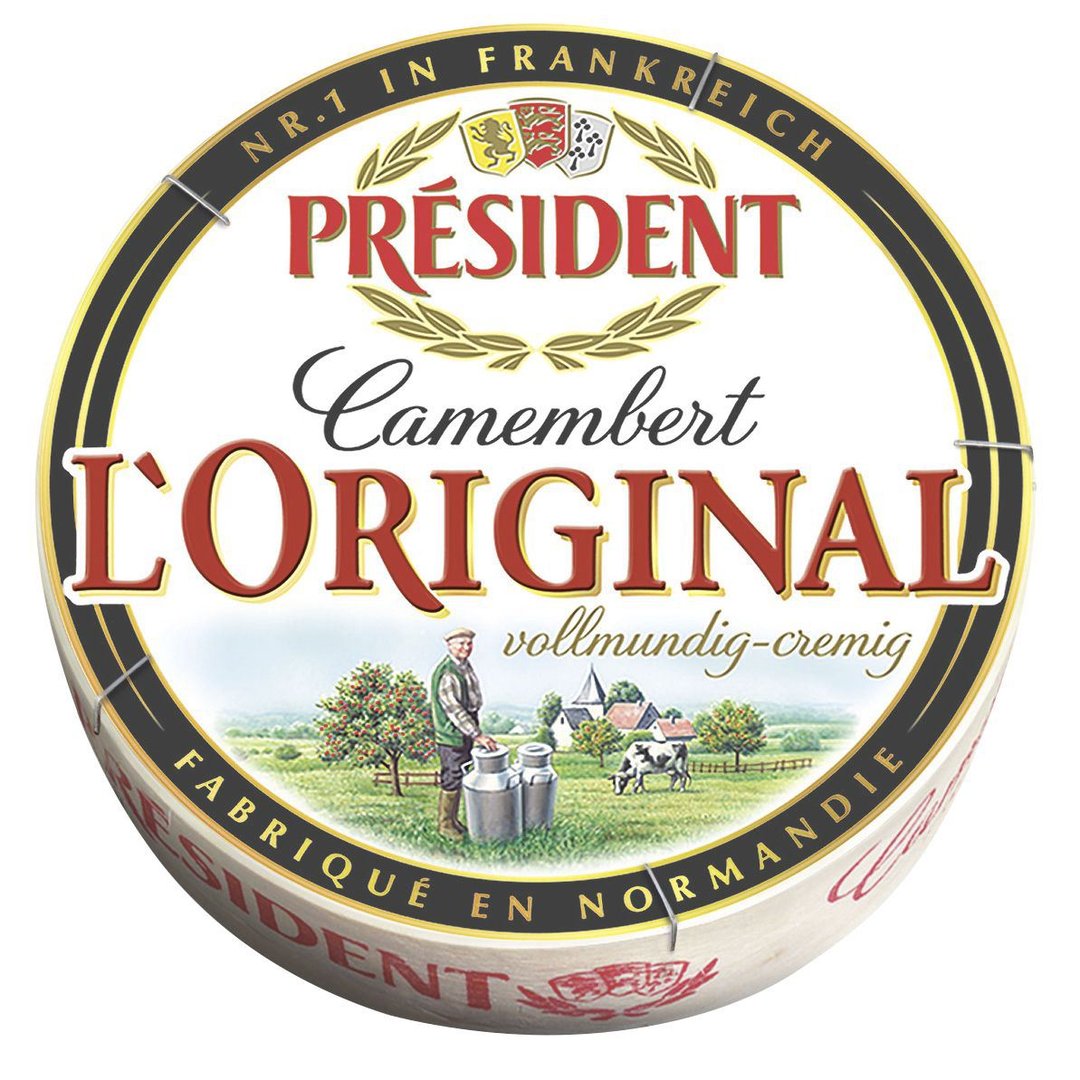 Président - Camembert 45 % Fett - 1 x 250 g Stück