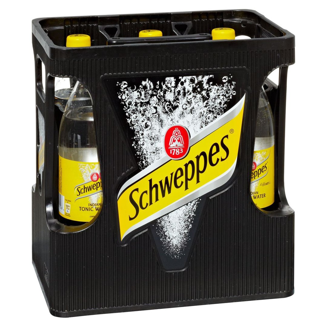Schweppes - Tonic Water 6 x 1 l Flaschen