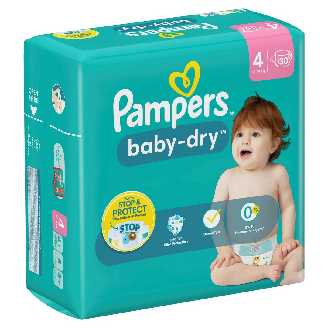 Pampers baby-dry Single Pack Gr.4 9-14 kg