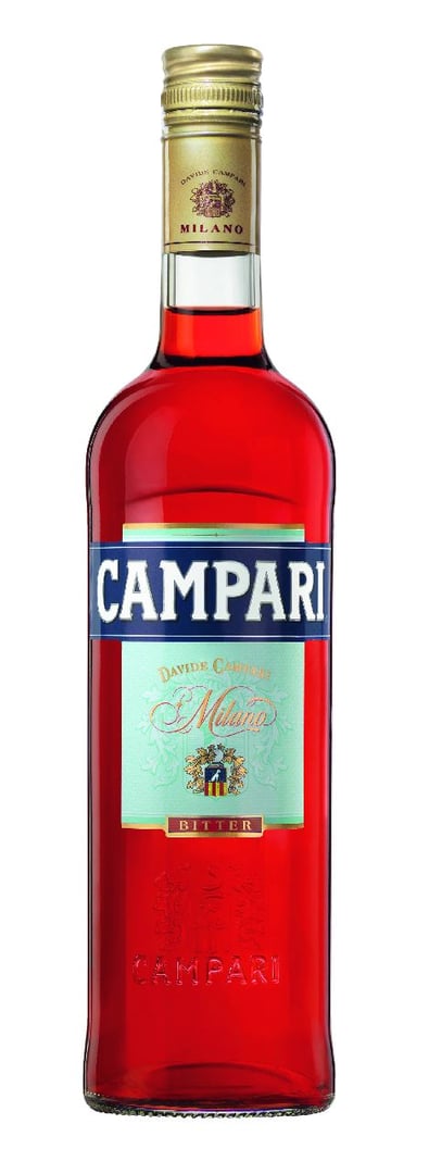 Campari - Bitter 25 %, 0,70 l - 6 x 0,70 l Flaschen