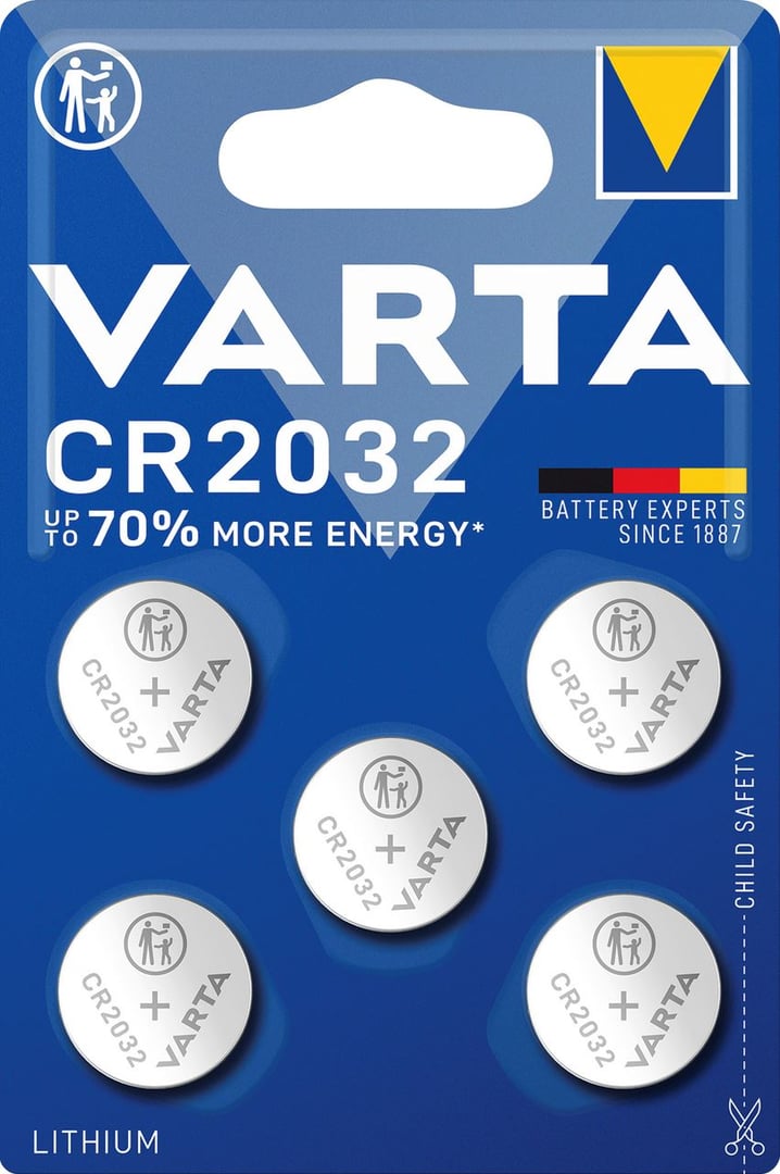Varta CR2032 5 Stück