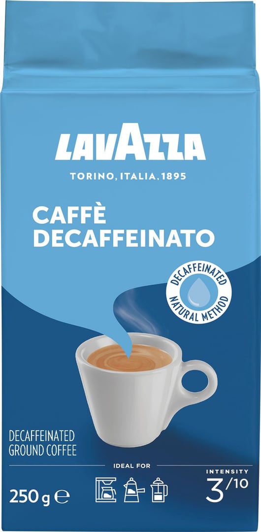 Lavazza Espresso Decaffeinato, gemahlen - 250 g Packung