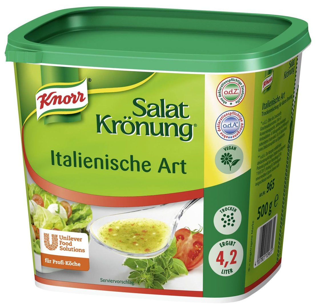 Knorr - Salatkrönung Italienische Art - 6 x 500 g Karton