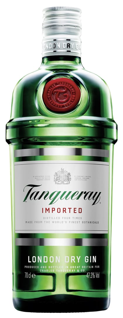 Tanqueray - Rangpur Distilled Gin 41,3 % Vol. - 6 x 0,70 l Flaschen