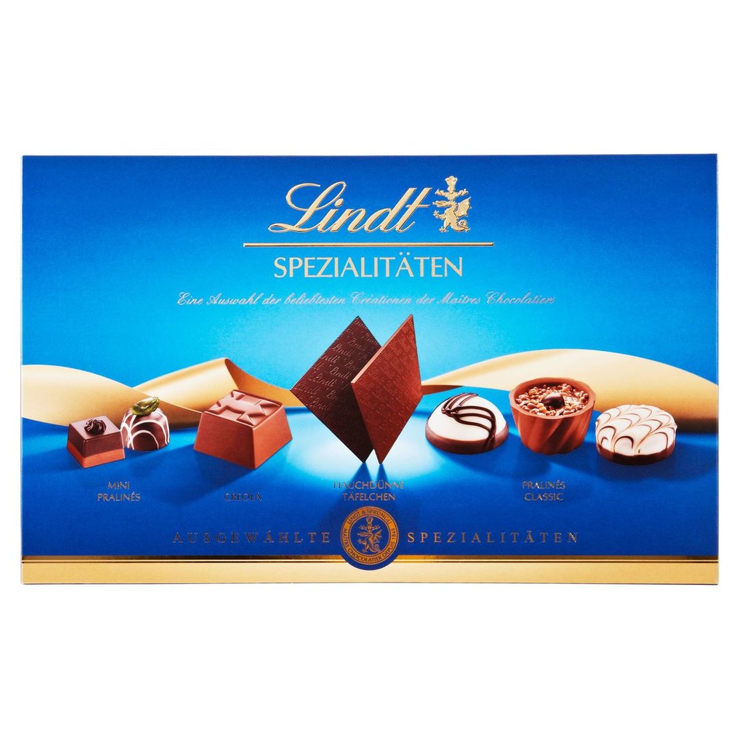 Lindt - Spezialitäten Alpenmilch-Schokolade Pralinés 250 g