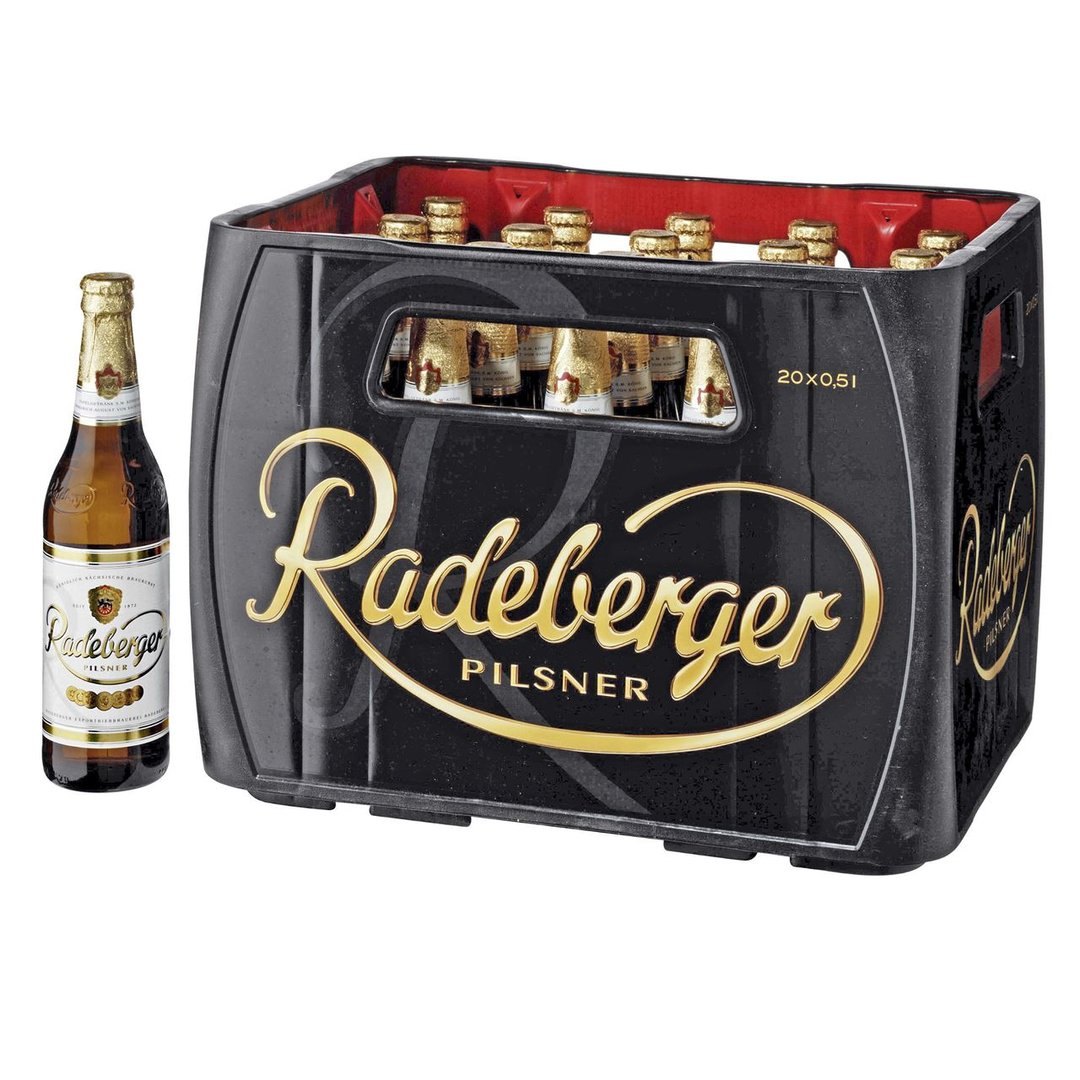 Radeberger - Pilsner 20 x 0,5 l Flaschen