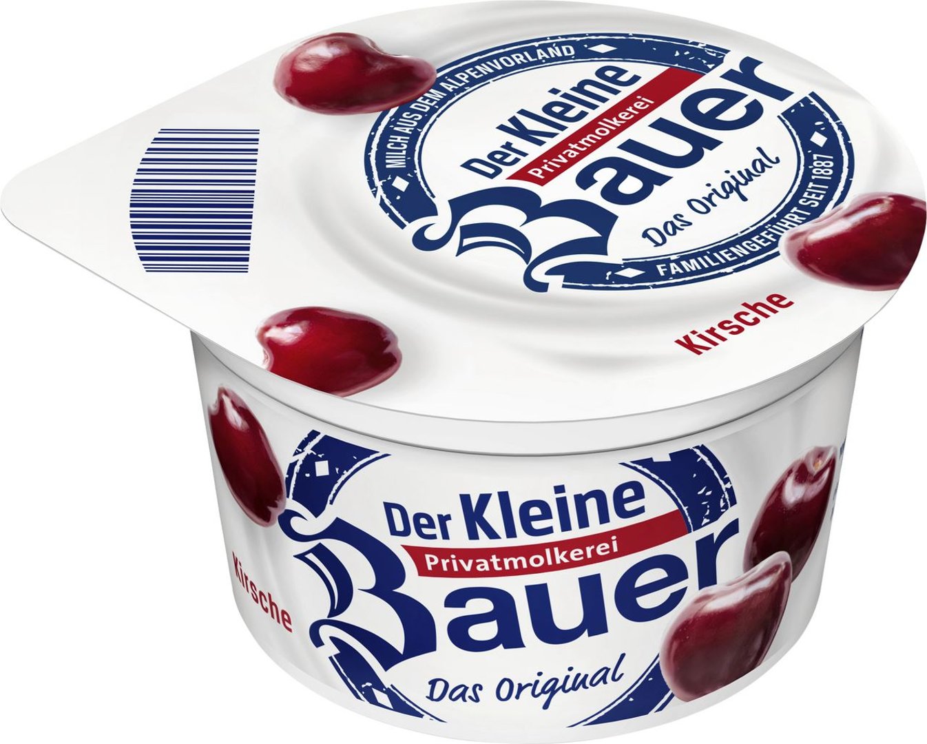 Bauer - Fruchtjoghurt 3,5 % Fett, Kirsche, gekühlt - 100 g Becher