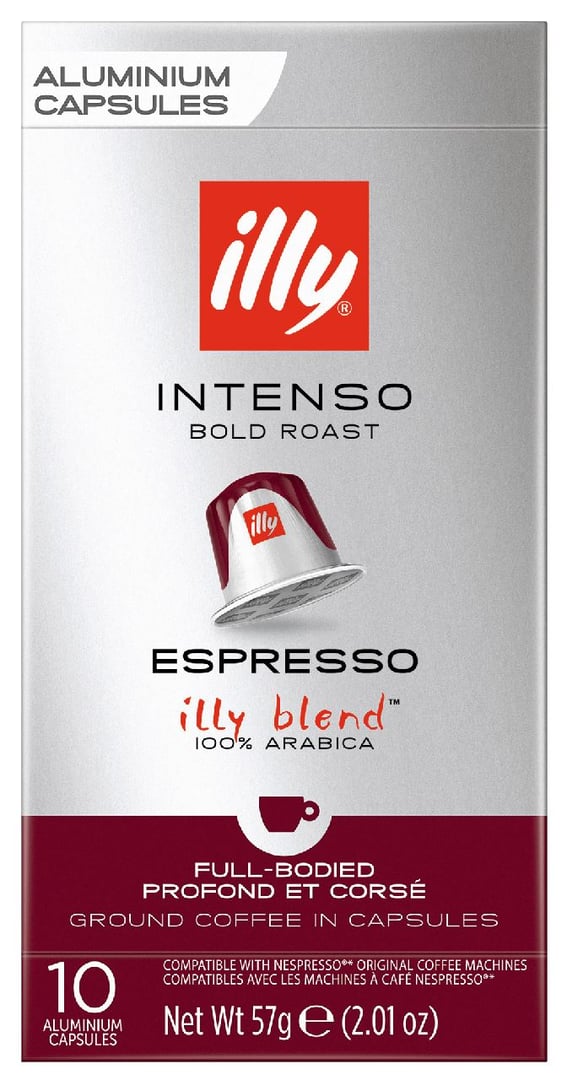 Illy - Kapseln Espresso Intenso 10er - 57 g Schachtel