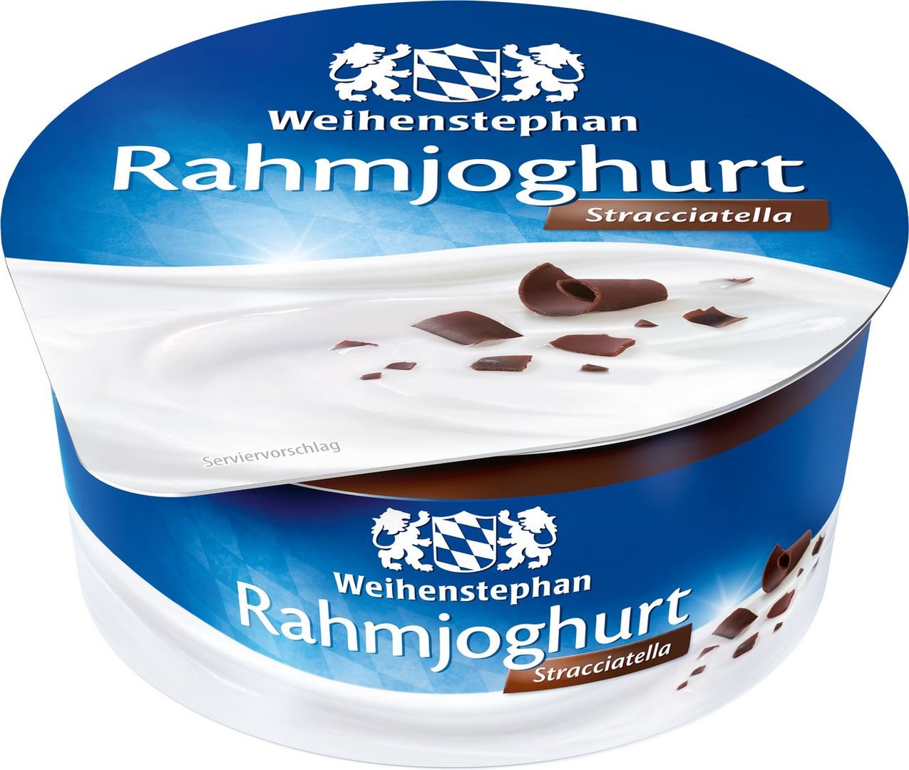 Weihenstephan - Rahmjoghurt Stracciatella 10 % Fett im Milchanteil - 150 g Becher